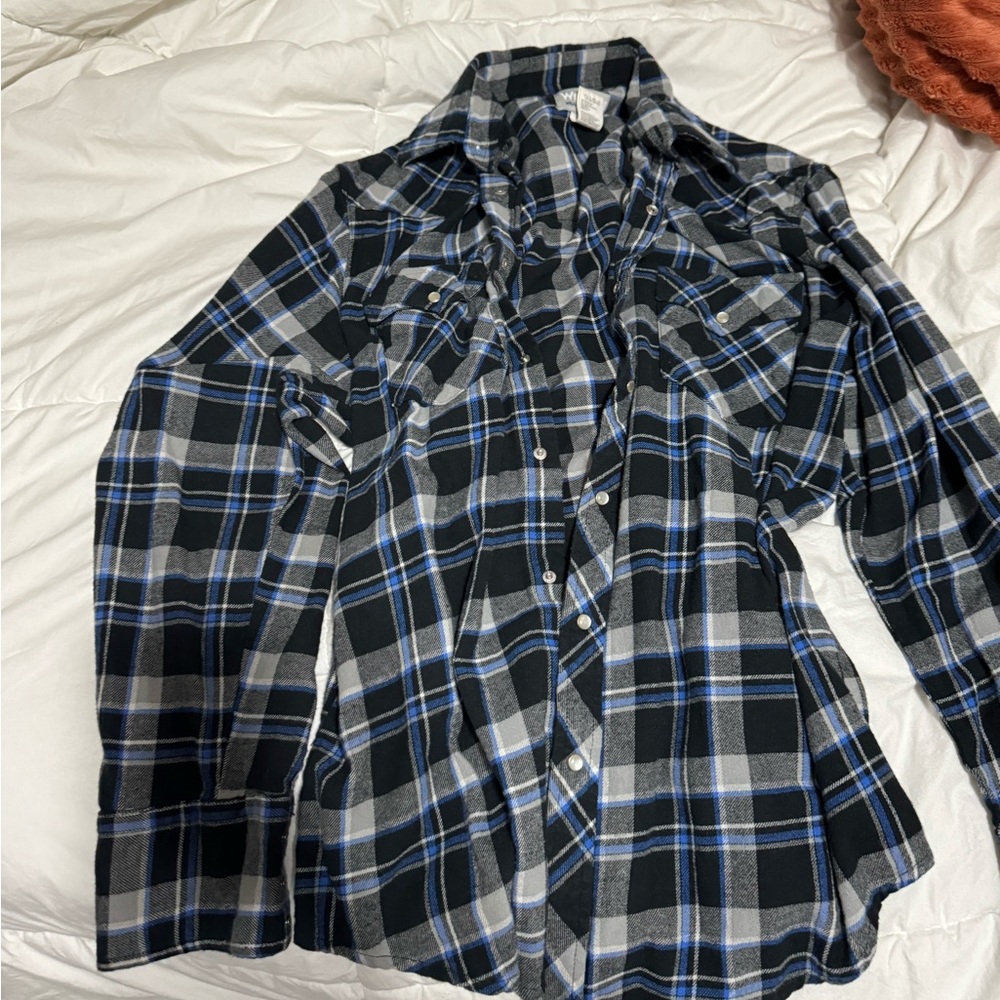 Black & Blue Flannel